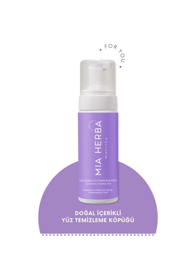 Mia Herba Doğal İçerikli Yüz Temizleme Köpüğü 150 ML