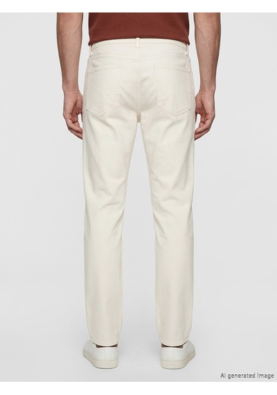 Lcwaıkıkı Classic Bej Regular Fit Gabardin Erkek Chino Pantolon