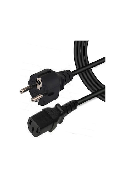 Monitör Kasa Power Güç Kablosu - Kaliteli 1.8 Metre