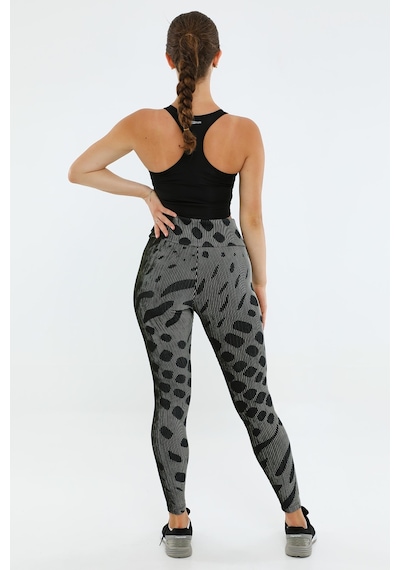 Maraton Sportswear Slimfit Kadın Basic Haki Tayt 20491-haki