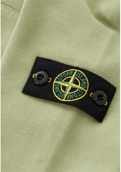 Stone Island Çocuklar Için Logo Baskılı Sweatshirt Bej