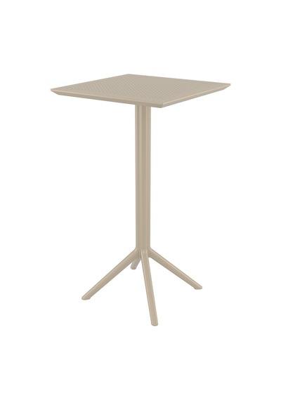 Asmasa44 Siesta Sky Katlanır Bar Masası 108 CM Beyaz