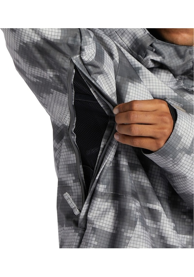 Dc Basıs Prınt Jacket 6661 Antrasit