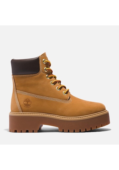 Timberland Stone Street 6 Inch Lace Up Waterproof Kadın Bot-31937 Sarı