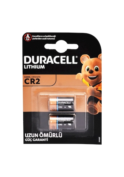 Duracell CR2 3V Lityum Pil 2 'li