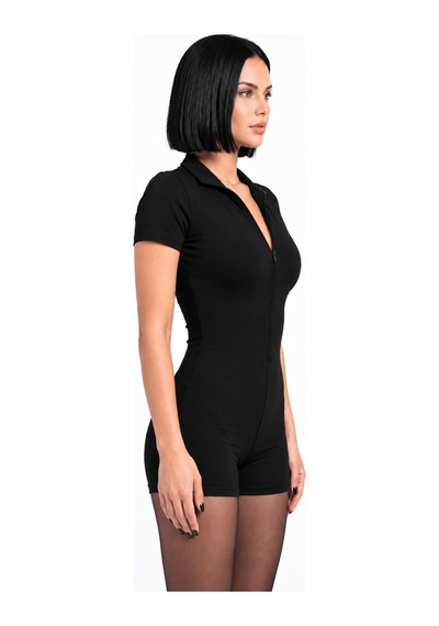Mrm Pro Fermuarlı Şort Tulum Deniz, Havuz, Plaj, Spor, Koşu Ve Pilates Kullanımına Uygun Siyah Siyah Mrm Pro Fermuarlı Şort Tulum Deniz, Havuz, Plaj, Spor, Koşu Ve Pilates Kullanımına Uygun Siyah Siyah