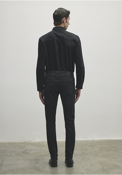 Mavi 0042286544 Jake Lux Black Erkek Jean Pantolon Gri