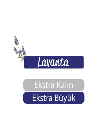 Xl Lavanta Kokulu Bebek Vücut Temizleme Havlusu 50 Yaprak 1000'li Set