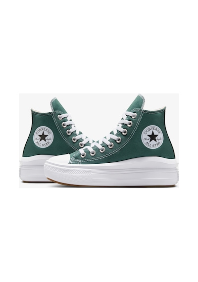 Converse Chuck Taylor All Star Move Platform Unisex Yeşil Platform Sneaker Yesıl