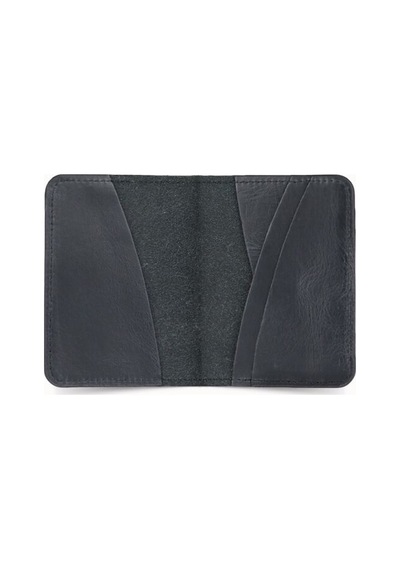 Guard Leather Guard Geyik Baskılı Antik Siyah Deri Kartlık Çok Renkli