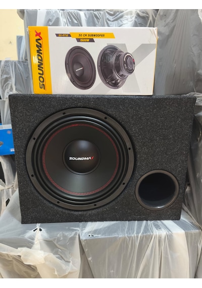 Soundmax Sx-rt12-1500w Max-400w Rms Kaliteli-profesyonel-buyuk Portlu Kabinli 30 Cm Woofer