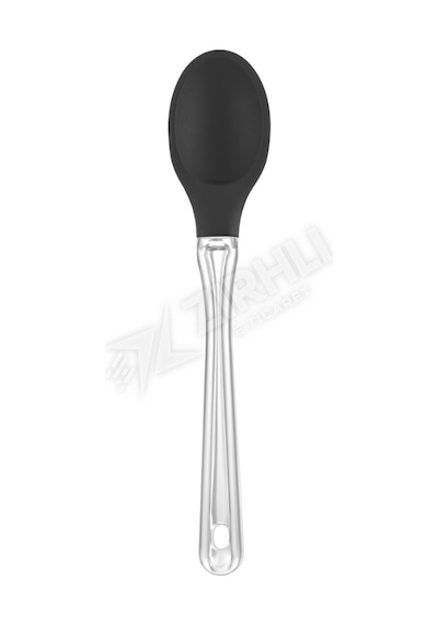 3 Adet Baroness 51002 Plastik Saplı Silikon Kaşık Çok Renkli