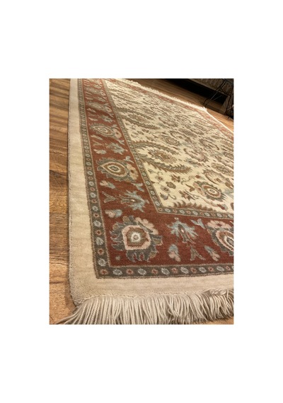 Gümüşsuyu 1050 Bordo-krem Halı Çok Renkli
