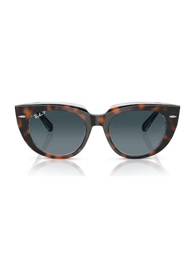 Ray-ban Rb 2286 1413s3 49 Polarize Kadın Cat Eye Çok Renkli Kemik Güneş Gözlüğü Çok Renkli
