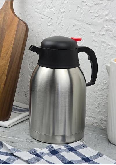 Tr 12 Saat Dayanıklı Termos - Çift Katlı Çelik Çay Termosu - 2 Litre Diğer