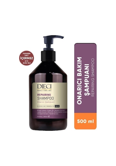 Dieci Repairing Onarıcı Tuzsuz Şampuan 500 ML
