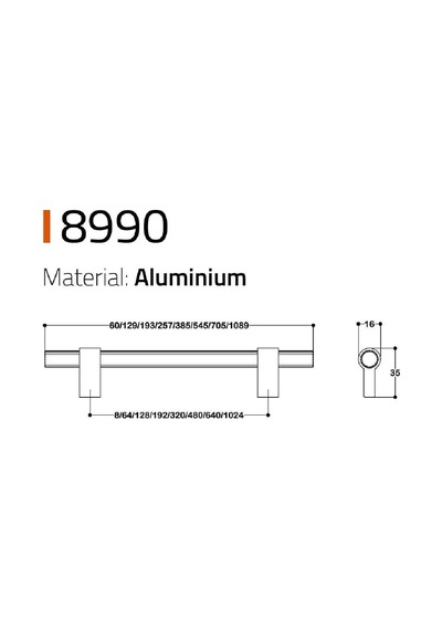 System Düğme Mobilya Kulbu Nikel Saten 8mm Kulp Sy8990 0008 Nb-nb Çok Renkli