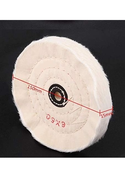 Polisan Mücevher Metal Altın Gümüş Parlatma Keçesi Pamuklu Katman Cizik Giderici Disk 2 Li Set
