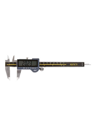 0-200mmx0.01 Ip67 Dijital Kumpas Büyük Ekran