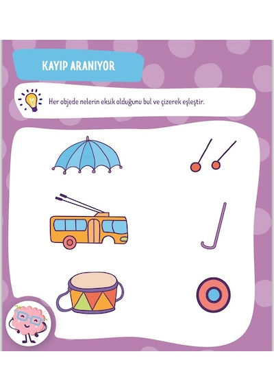 2-4 Yaş Mantıksal Düşünme Becerileri Ve Dikkat (Yaz-Sil) 522390997