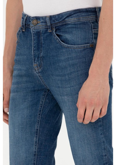 U.S. Polo Assn. Erkek İndigo Jean Pantolon 1684865
