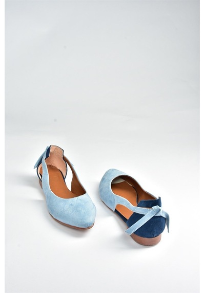 Fox Shoes Mavi/lacivert Kadın Babet H726324002 Mavi - Lacivert
