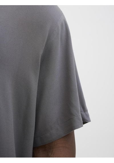 Jack & Jones Büyük Beden Kısa Kollu Gömlek - Jeff - 12269094 Castlerock