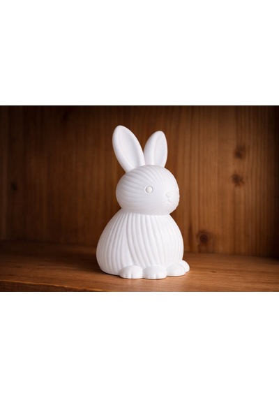 3d Baskı Tavşan Biblo Minimalist Bunny Dekor Sevimli Masaüstü Süs