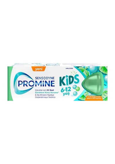 Sensodyne Promine Kids Bubble Gum & Tatlı Nane Diş Macunu 50 Ml - 8 Adet Tarı