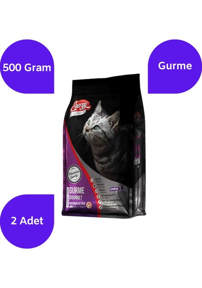 Energy Gurme Yetişkin Kedi Maması 2 x 500 G