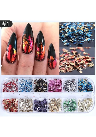 Nail Art Parçacık Folyo 46890-1