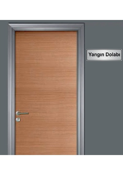 10X20 Cm Yangın Dolabı Yazılı Metal Yönlendirme Levhası