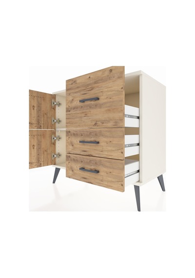 Hyperion Şifonyer Tek Raflı 3 Çekmeceli 2 Kapaklı 88x44x80 Aytaşı-çam Çam Hyperion Şifonyer Tek Raflı 3 Çekmeceli 2 Kapaklı 88x44x80 Aytaşı-çam Çam
