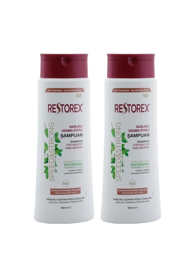 Restorex Şampuan 500Ml+500Ml Kuru&Yıpranmış Saçlara