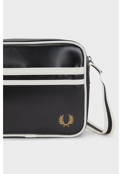 Fred Perry Logolu Ayarlanabilir Askılı Çanta Unisex Çanta L2168 D57 Siyah-ekru
