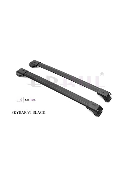 Erkul Landrover R.Rover Evoque 2012-2018 Ara Atkı Skybar V1 Siyah