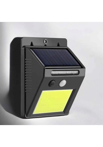 Solar Panel Güneş Enerjili 20 Led Hareket Sensörlü Duvar Lambası