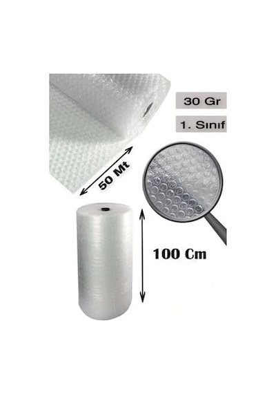 100x50 30 Gr Balonlu Naylon Patpat Naylon Diğer