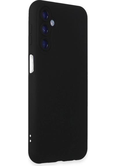 Samsung Galaxy M14 5g Kılıf Nano İçi Kadife Silikon - Siyah