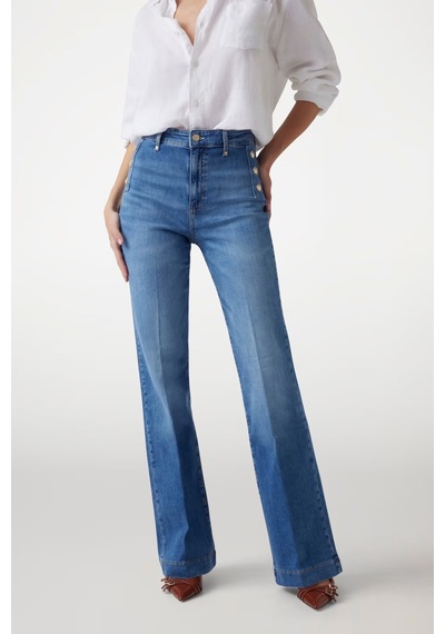 Guess New Faye Skinny Fit Kadın Jean Pantolon W5ga0pd5q01 Mavi
