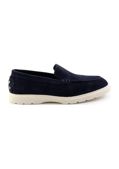 Bambi Lacivert Leather Erkek Loafer Ayakkabı E01087112702 Lacivert