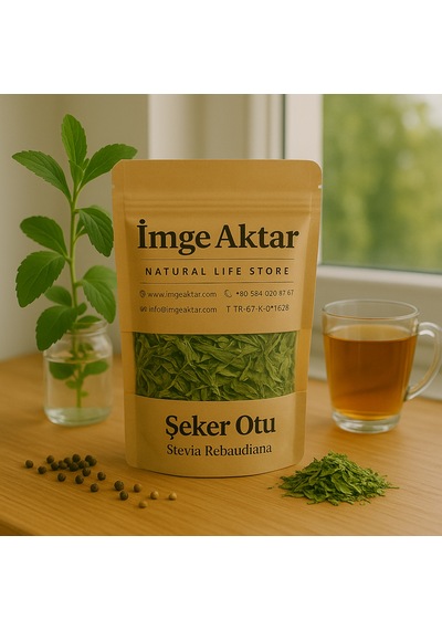 Stevia Yaprağı Şeker Otu - Kalorisiz Tatlandırıcı 30g
