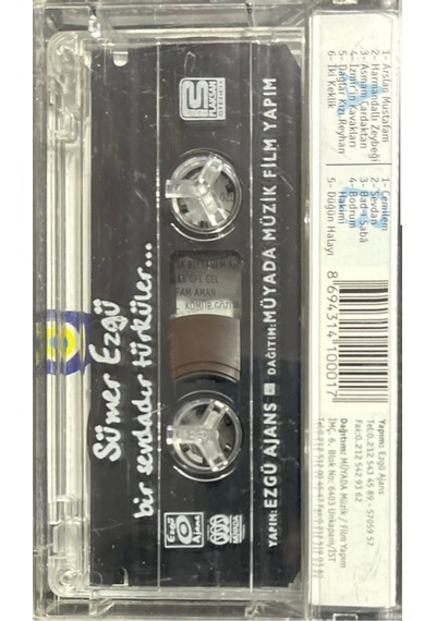 Plak Değildir Kaset Tir Kaset Sümer Ezgü Bir Sevdadır Türküler