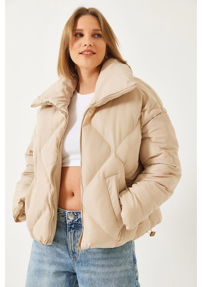 Shade Kadın Oversize Şişme Mont 10191065 - Bej