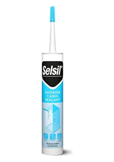 Duşakabin Silikonu, Beyaz, 310 Ml