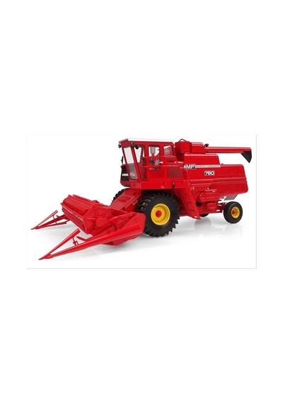 1/32 Massey Ferguson 760 Biçerdöver, Sergilemeye Hazır Metal Tarımsal Makina Modeli