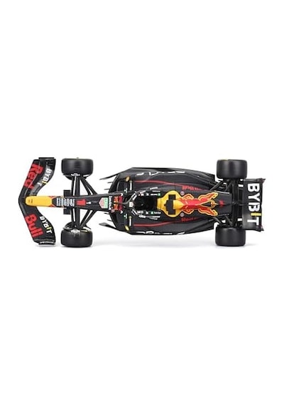 Bburago 1:24 2023 Yarış Oracle Red Bull Rb19 Verstappen İle Döküm Araba 1 Figür Açık Bej