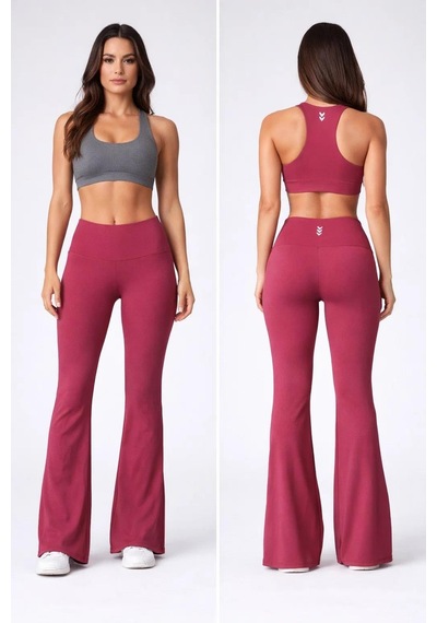 Hummel Sajar Tight Pants 932455-2883 Kırmızı Kadın Tayt Kırmızı