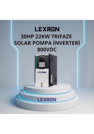 Lexron 30hp 22kw Solar Pompa Inverter Yeni Nesil