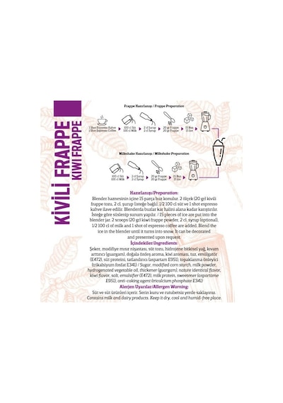 Oze Kivili Frappe Tozu 250 G